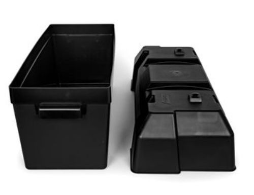 DOUBLE BATTERY BOX, END TO END